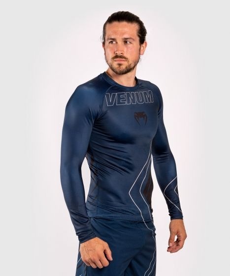 Рашгард Venum Contender 5.0 LS - Navy/Sand | Фото 2