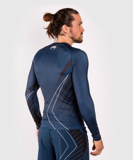 Рашгард Venum Contender 5.0 LS - Navy/Sand | Фото 4