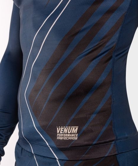 Рашгард Venum Contender 5.0 LS - Navy/Sand | Фото 6