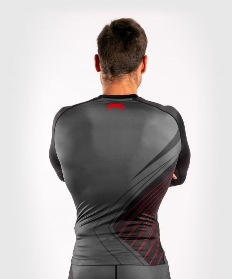 Рашгард Venum Contender 5.0 LS - Black/Red | Фото 3