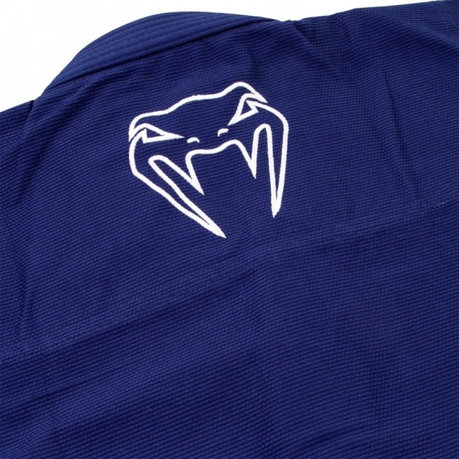 Детское кимоно для бжж Venum Contender Kids - Navy Blue с поясом | Фото 4