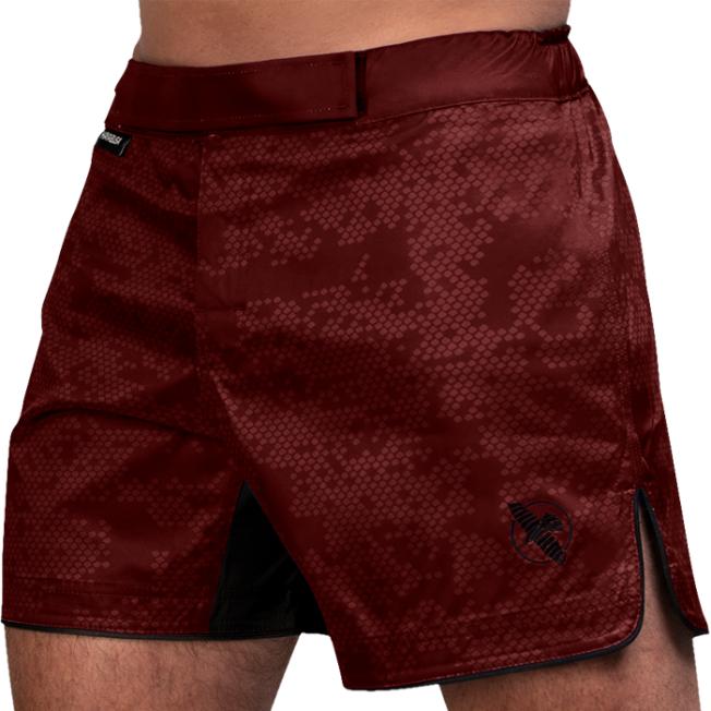 Шорты Hayabusa Hex Mid-Length - Burgundy | Фото 1