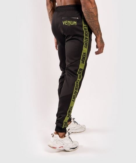 Спортивные штаны Venum Boxing Lab - Black/Green | Фото 2