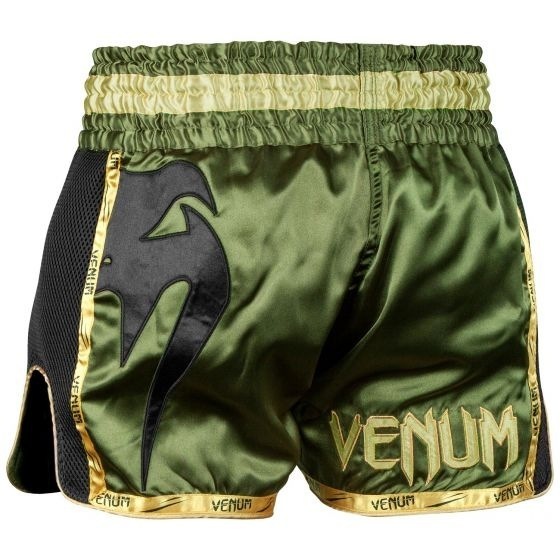 Тайские шорты Venum Giant - Khaki/Black | Фото 2