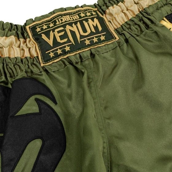 Тайские шорты Venum Giant - Khaki/Black | Фото 4
