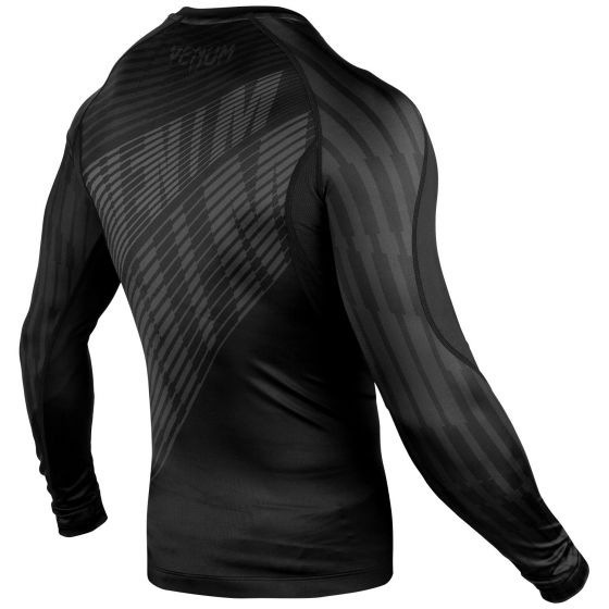 Рашгард Venum Plasma LS - Black/Black | Фото 3