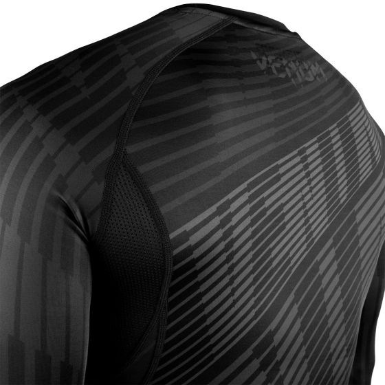 Рашгард Venum Plasma LS - Black/Black | Фото 5