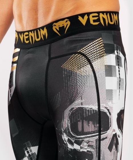 Компрессионные штаны Venum Skull - Black | Фото 5