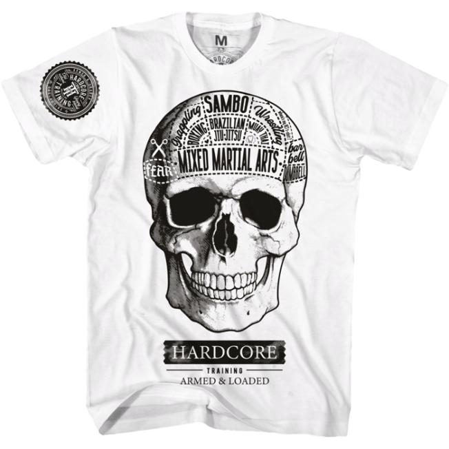 Футболка Hardcore Training Fear Zone White