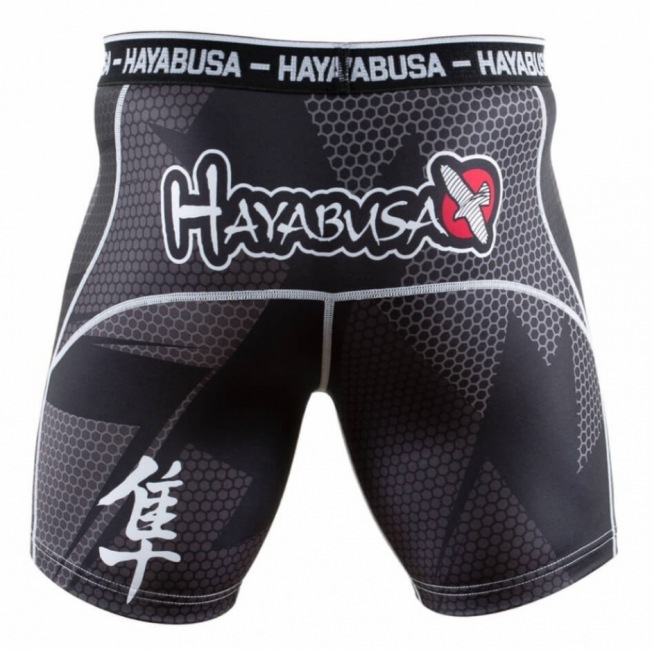 Шорты Компрессионные Hayabusa Metaru 47 Silver - Black | Фото 2