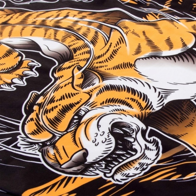 Рашгард Venum Tiger - Black/Orange | Фото 6