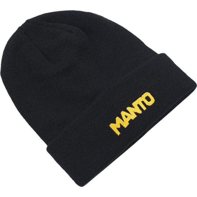 Зимняя шапка Manto Logotype 21 - Black