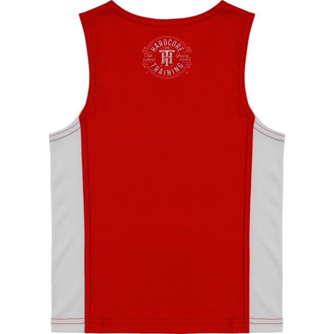 Детская боксерская майка Hardcore Training Red/White | Фото 1