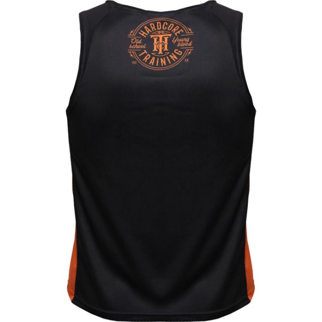Боксерская майка Hardcore Training Black/Orange | Фото 2