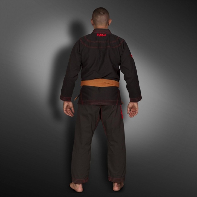 Кимоно для BJJ Flamma Inferno - Black | Фото 11