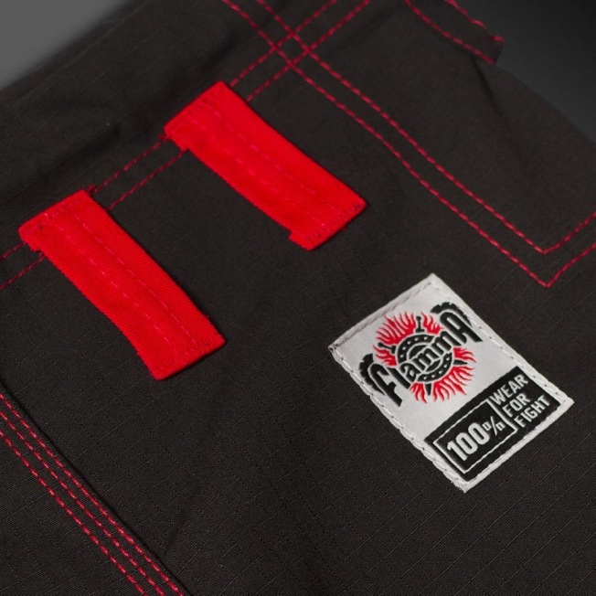 Кимоно для BJJ Flamma Inferno - Black | Фото 8