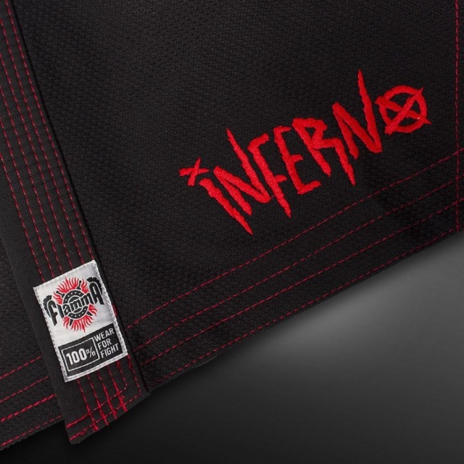 Кимоно для BJJ Flamma Inferno - Black | Фото 9