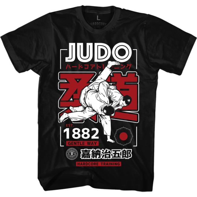 Футболка Hardcore Training Judo - Black