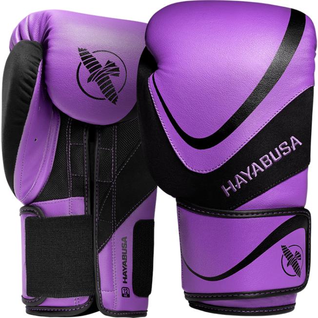 Боксерские перчатки Hayabusa H5 - Purple/Black