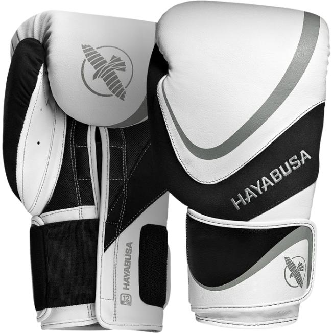 Боксерские перчатки Hayabusa H5 - White/Grey