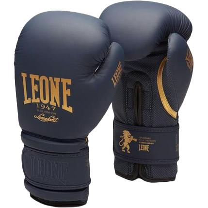 Боксерские перчатки Leone Blue Edition GN059B