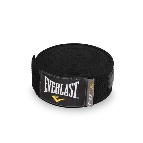Бинты для бокса Everlast Breathable - Черный (4.55m)