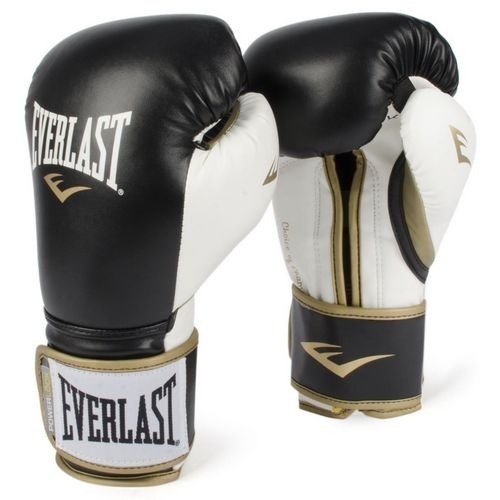 Боксерские перчатки Powerlock PU - Черный/Белый