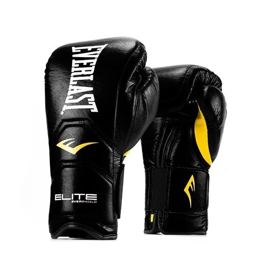 Боксерские перчатки Everlast Elite Pro - Черный