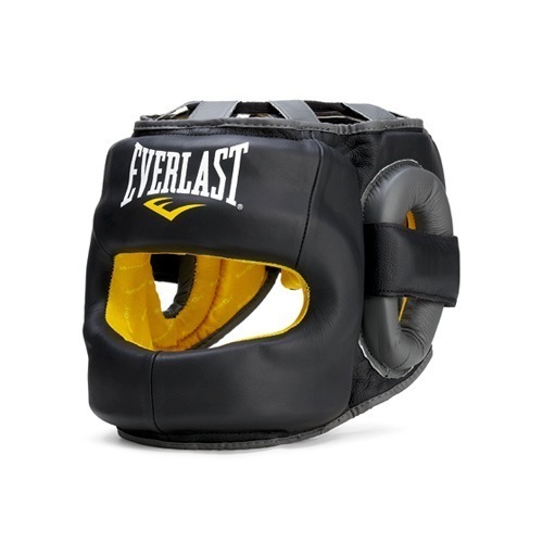 Боксерский бамперный шлем Everlast SaveMax - Черный