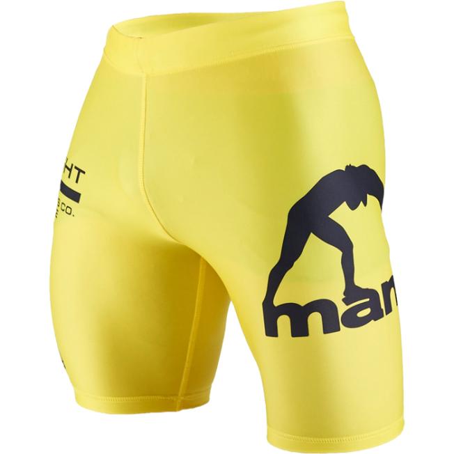 Компрессионные шорты Manto Future - Yellow