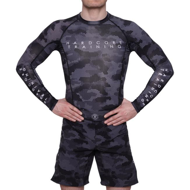 Рашгард Hardcore Training Hexagon Camo LS | Фото 4