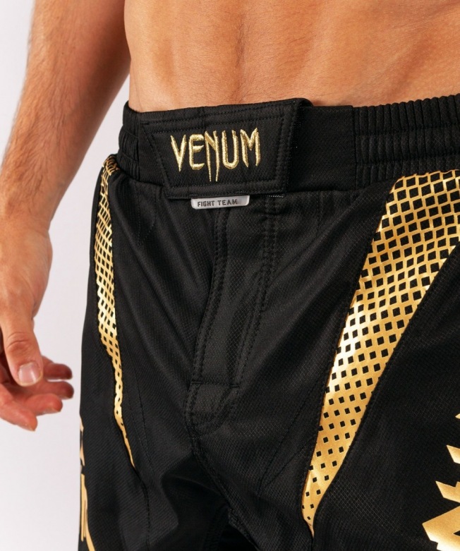 Шорты ММА Venum x ONE FC - Black/Gold | Фото 6