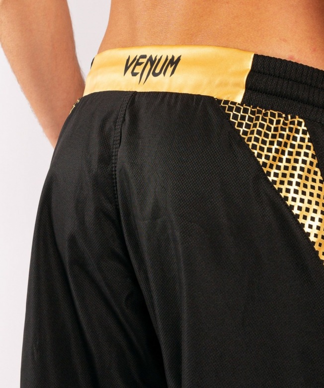 Шорты ММА Venum x ONE FC - Black/Gold | Фото 7