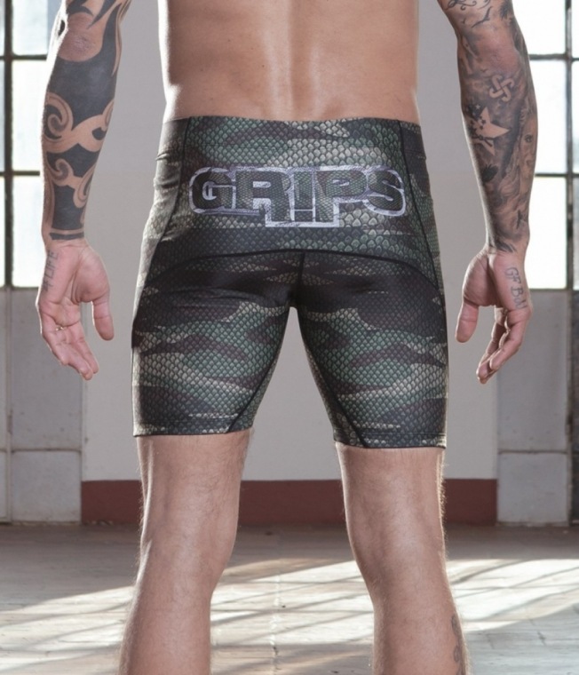 Компрессионные Шорты Grips Snake Camo | Фото 1