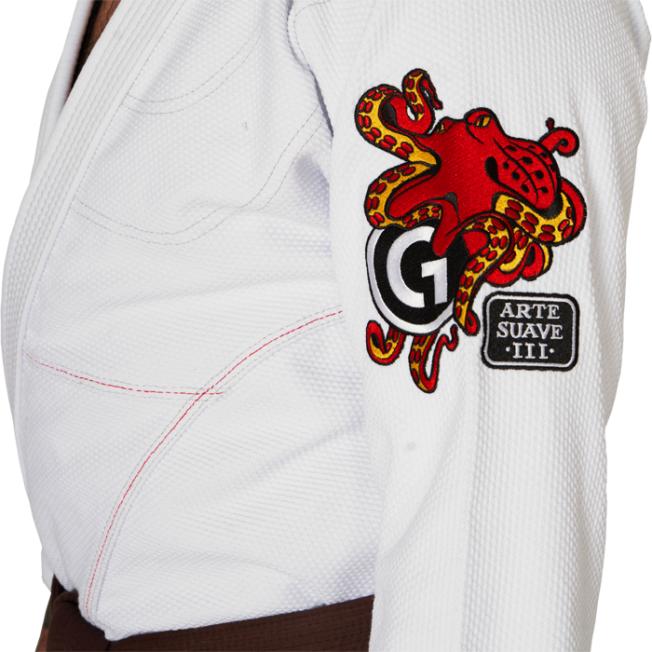 Кимоно для бжж Gr1ps Arte Suave 3 - White | Фото 2