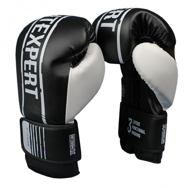 Боксерские перчатки Fight Expert Boxing 3L - Black | Фото 2