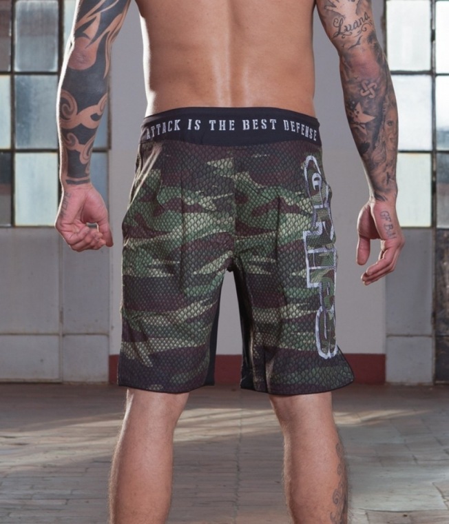 Шорты ММА Grips Camo Snake | Фото 3