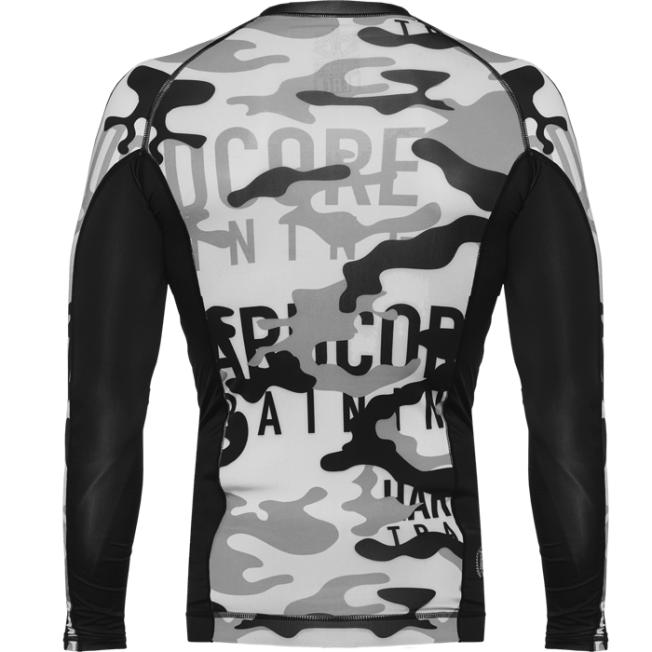 Рашгард Hardcore Training Camo 2.1 LS - Grey | Фото 1