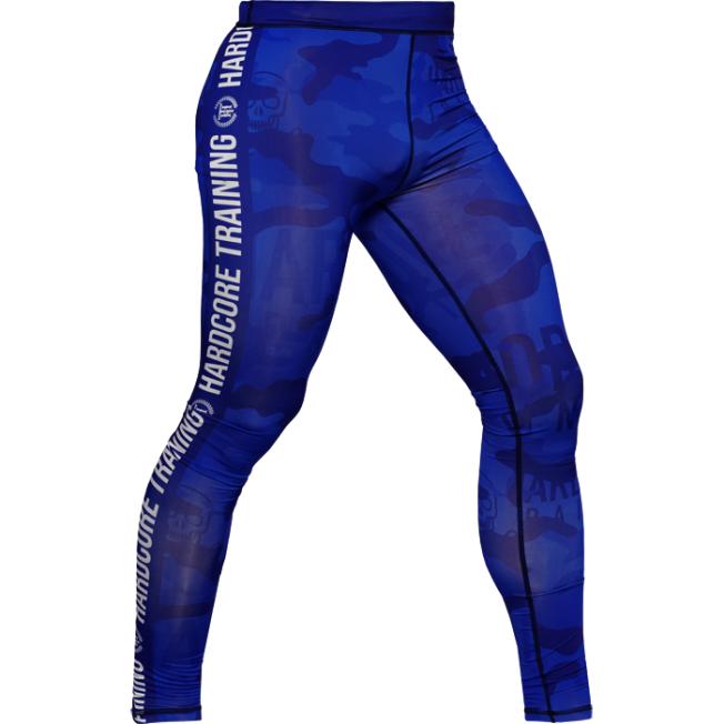 Компрессионные штаны Hardcore Training Camo 2.1 - Blue