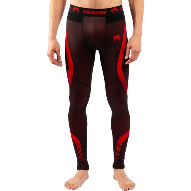 Леггинсы Venum Nogi 3.0 - Black/Red | Фото 1