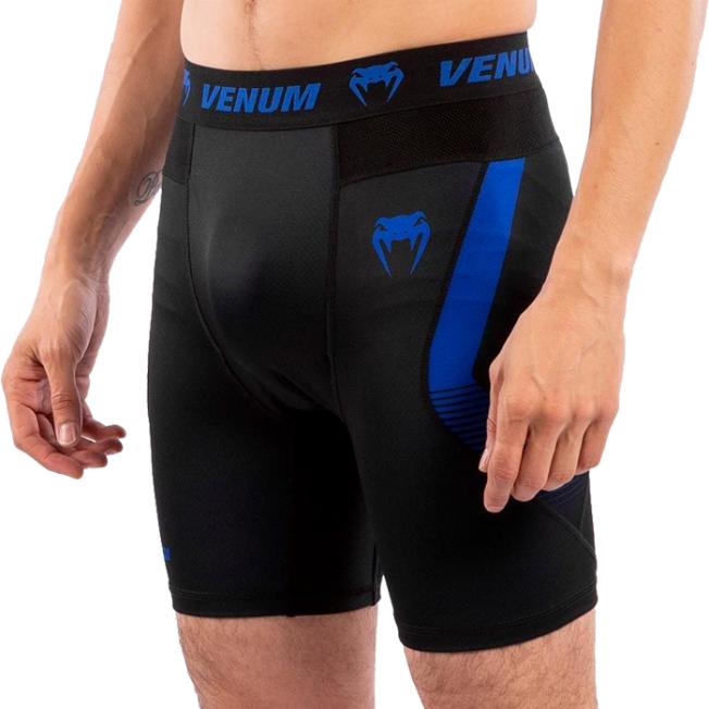 Компрессионные шорты Venum NoGi 3.0 - Black/Blue