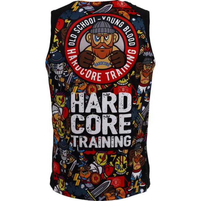 Тренировочная майка Hardcore Training Doodles | Фото 1