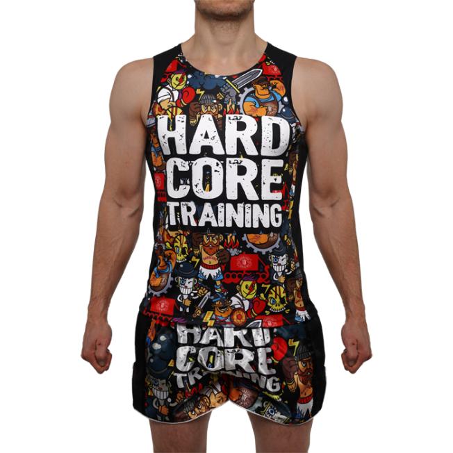 Тренировочная майка Hardcore Training Doodles | Фото 2