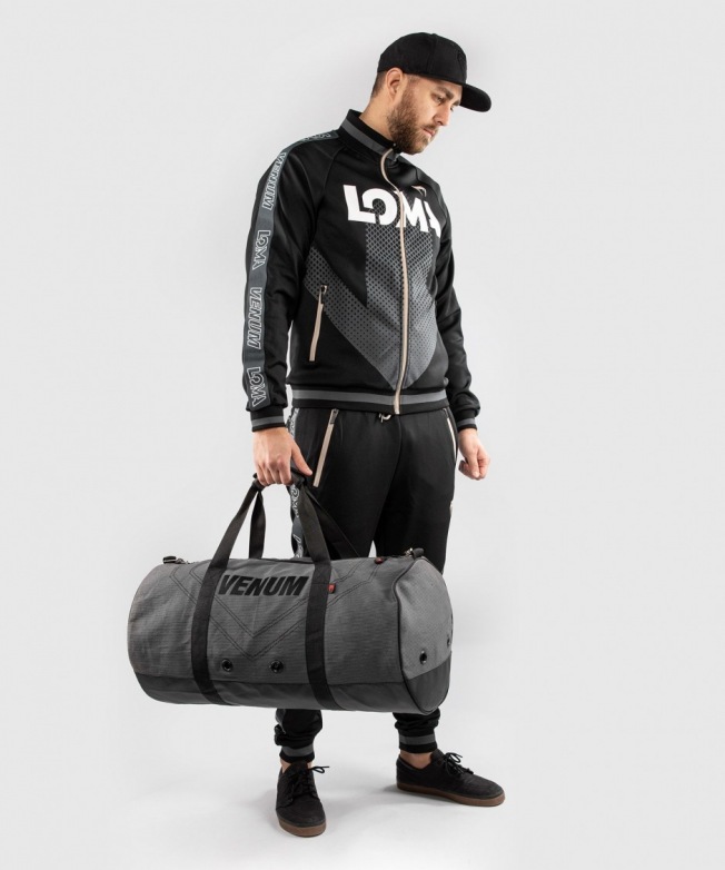 Сумка спортивная Venum Rio - Grey/Black | Фото 8