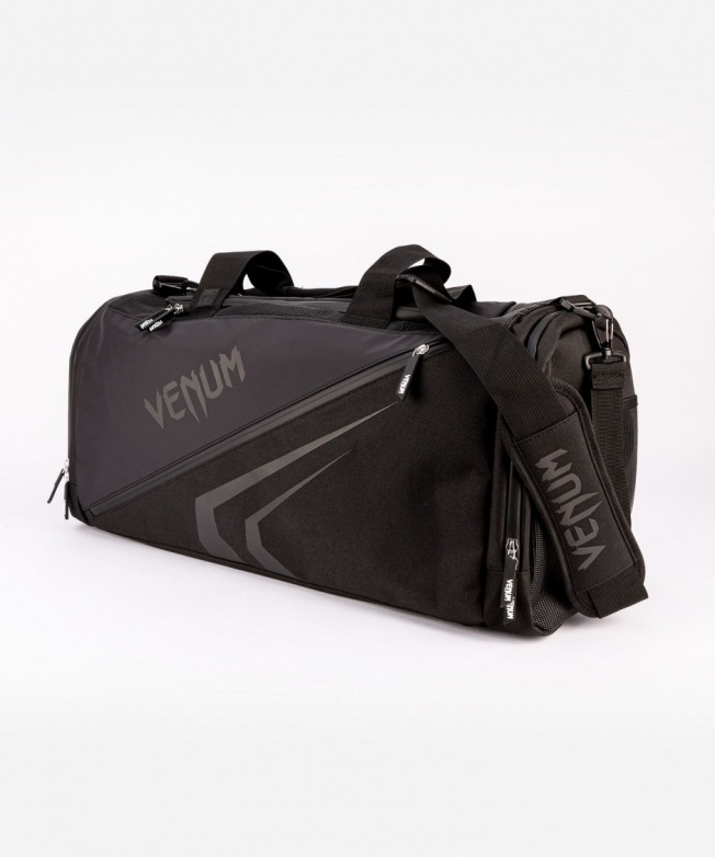 Сумка спортивная Venum Trainer Lite Evo - Black/Black
