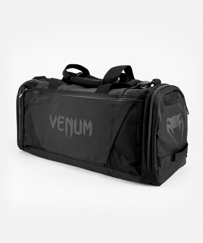 Сумка спортивная Venum Trainer Lite Evo - Black/Black | Фото 2