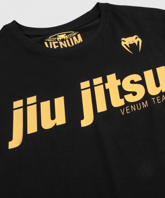 Футболка Venum Sport Classic Jiu Jitsu - Black/Gold | Фото 1