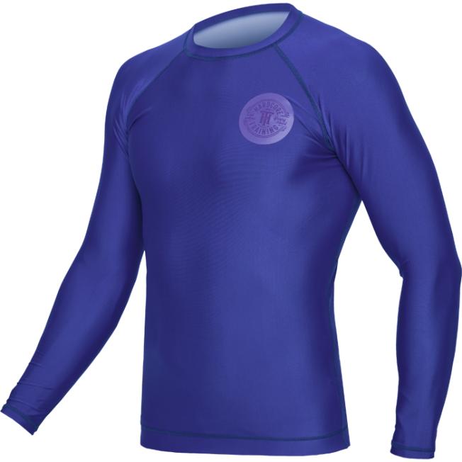 Рашгард Hardcore Training Base LS - Blue | Фото 1