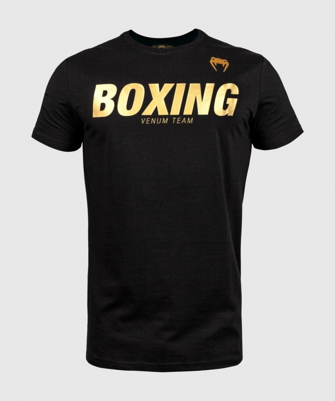 Футболка Venum Boxing - Black/Gold