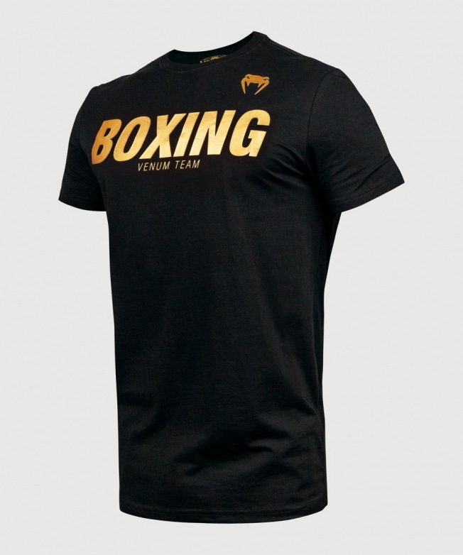 Футболка Venum Boxing - Black/Gold | Фото 2